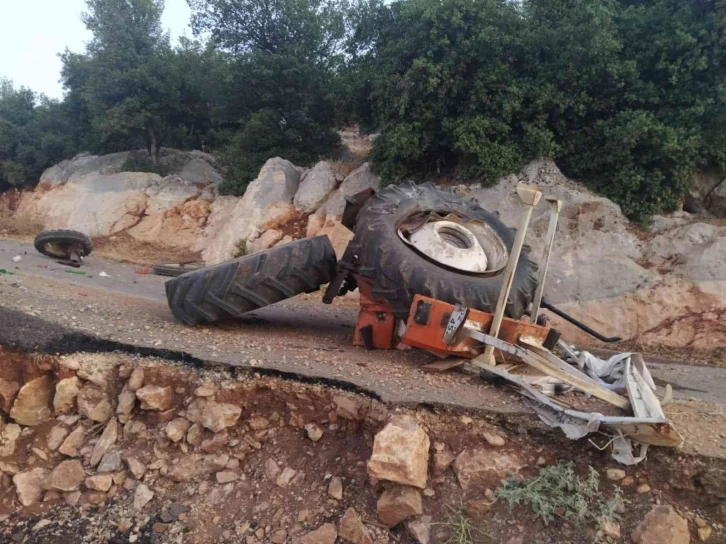 Adıyaman’da, traktör devrildi: 1 ölü, 2 yaralı
