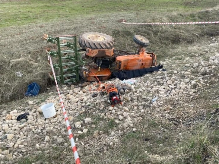 Adıyaman’da traktör devrildi: 1 ölü
