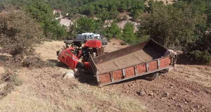 Adıyaman’da traktör devrildi: 1 ölü, 8 yaralı