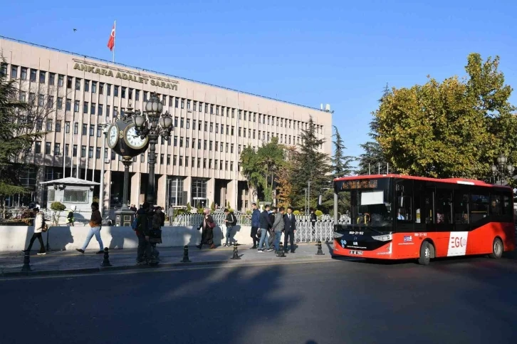 Adliye binaları arasında ring seferleri başladı
