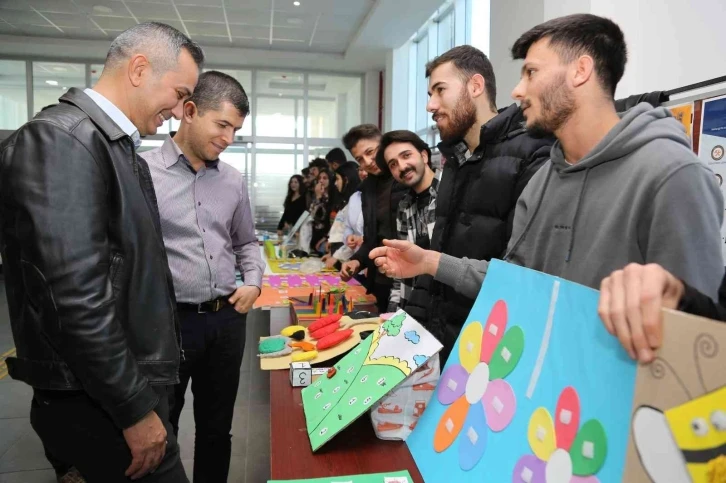 ADÜ’de özel bireyler için özel materyaller sergisi düzenlendi
