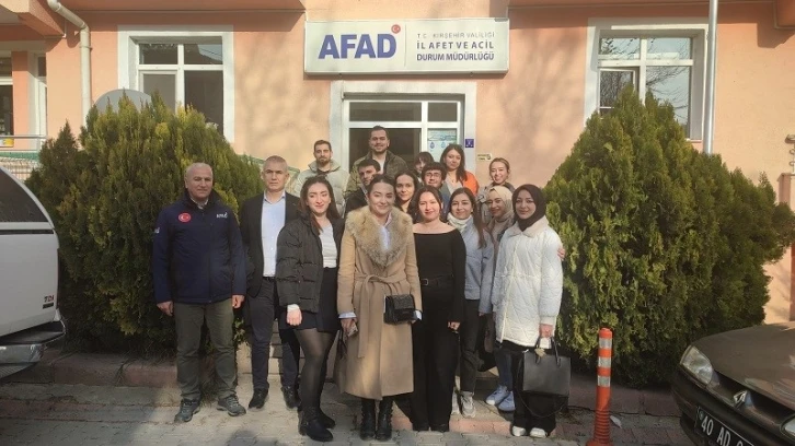 AFAD, Tıp Fakültesi öğrencilerine eğitim verdi
