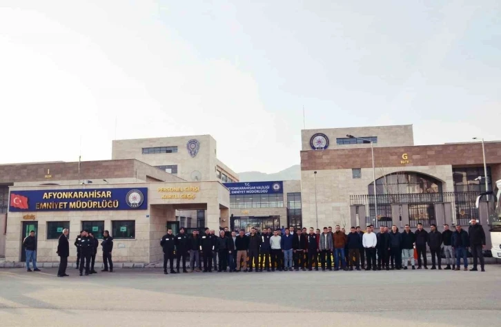 Afet bölgesine 80 polis memuru gönderildi
