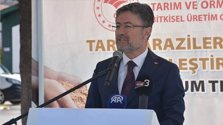 Afyonkarahisar'da Tohum Dağıtım Töreni Düzenlendi