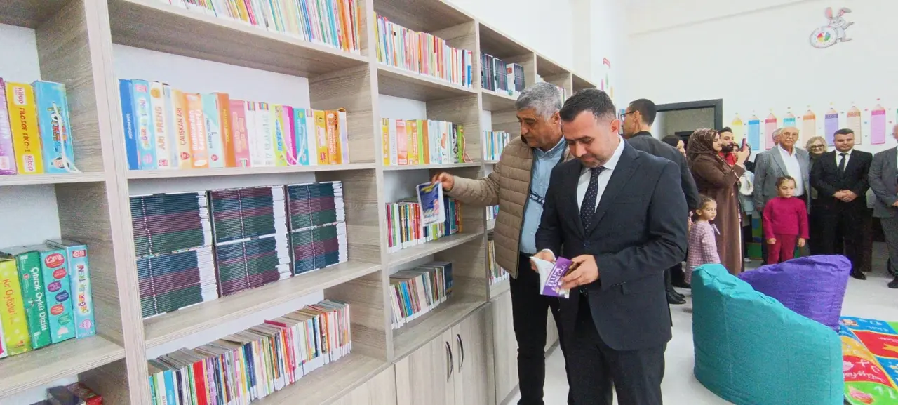 İslahiye’de çocuklar için 5 bin eserin yer aldığı kütüphane hizmete girdi