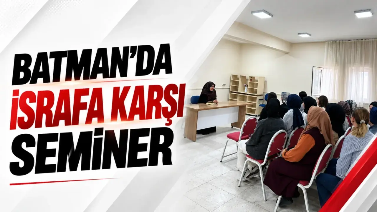 Batman’da ÇATOM’da aile, çevre ve bilinçli tüketim buluşması