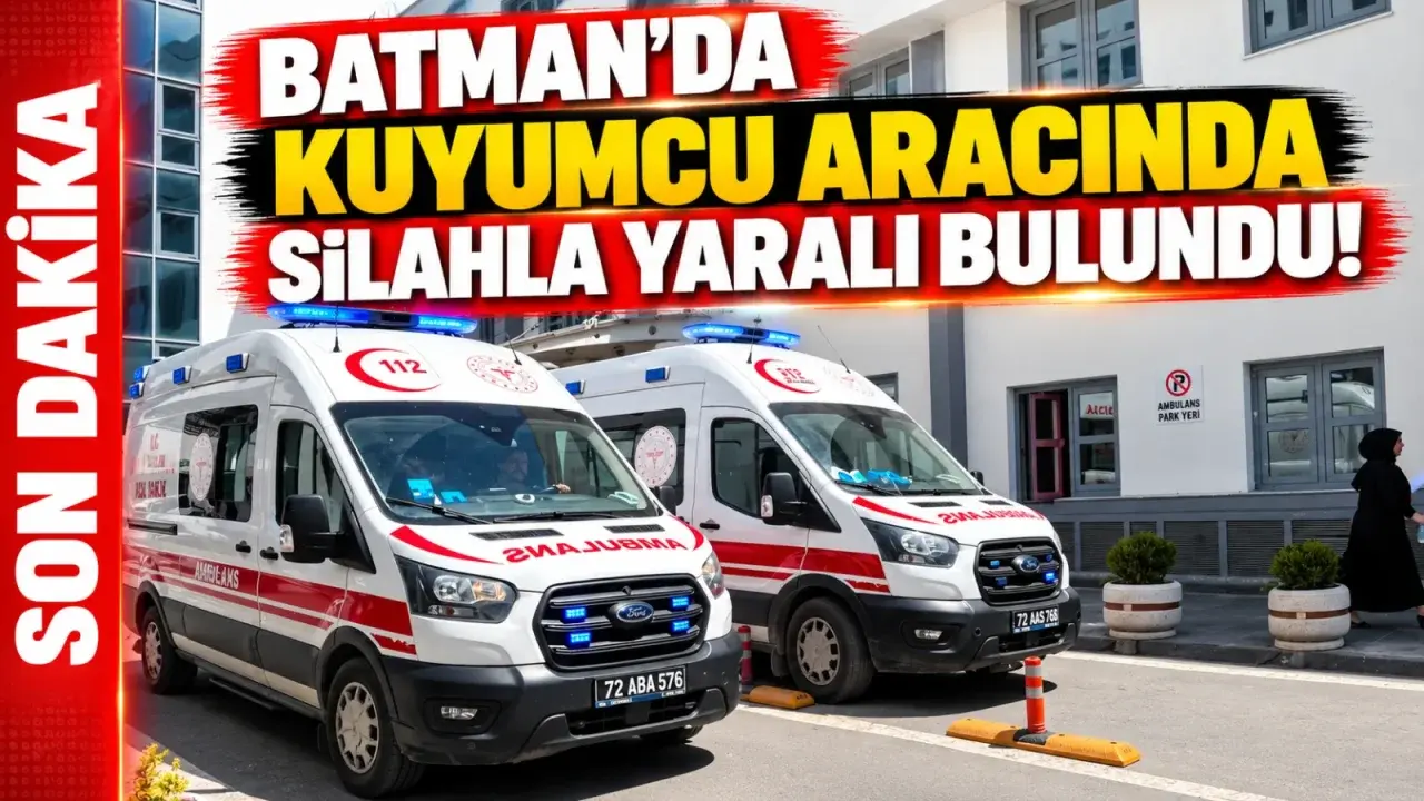 Batman’da kuyumcu esnafı otomobilinde silahla yaralı bulundu