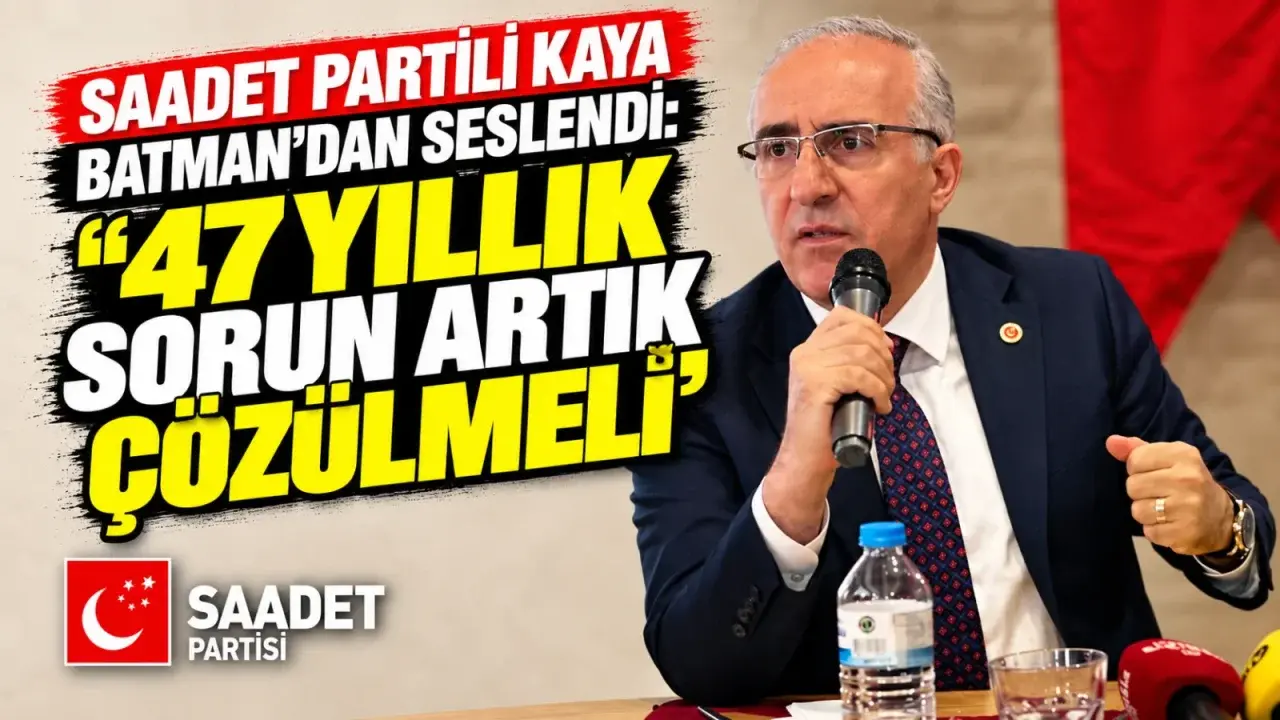 Kaya, Batman’daki buluşmada çözüm süreci ve ekonomik sorunları gündeme taşıdı