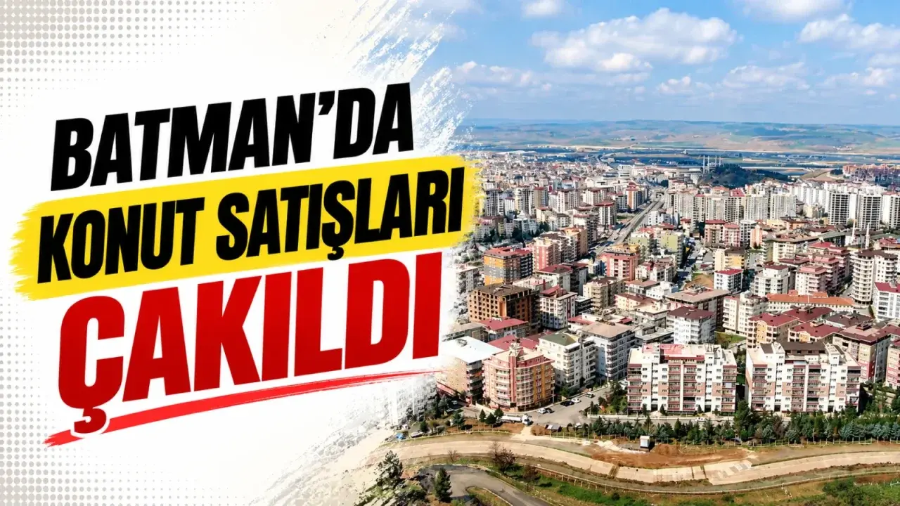 Batman’da 9 aylık konut satışlarında yüzde 16,7’lik gerileme