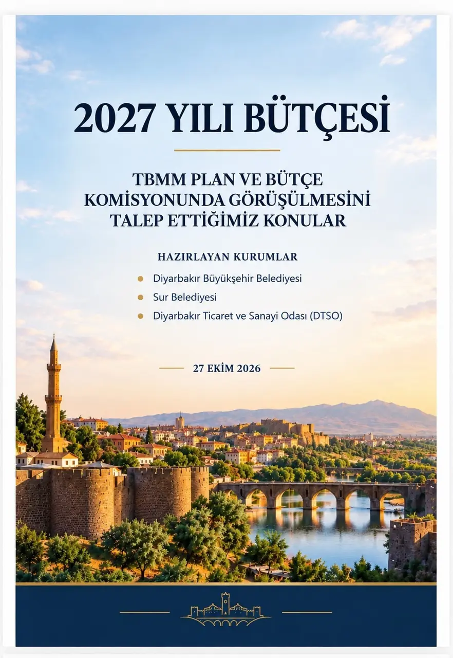 Diyarbakır’dan bütçe maratonuna yatırım dosyası: 40 sayfalık raporda 8 bakanlık ve kurumdan ortak talep