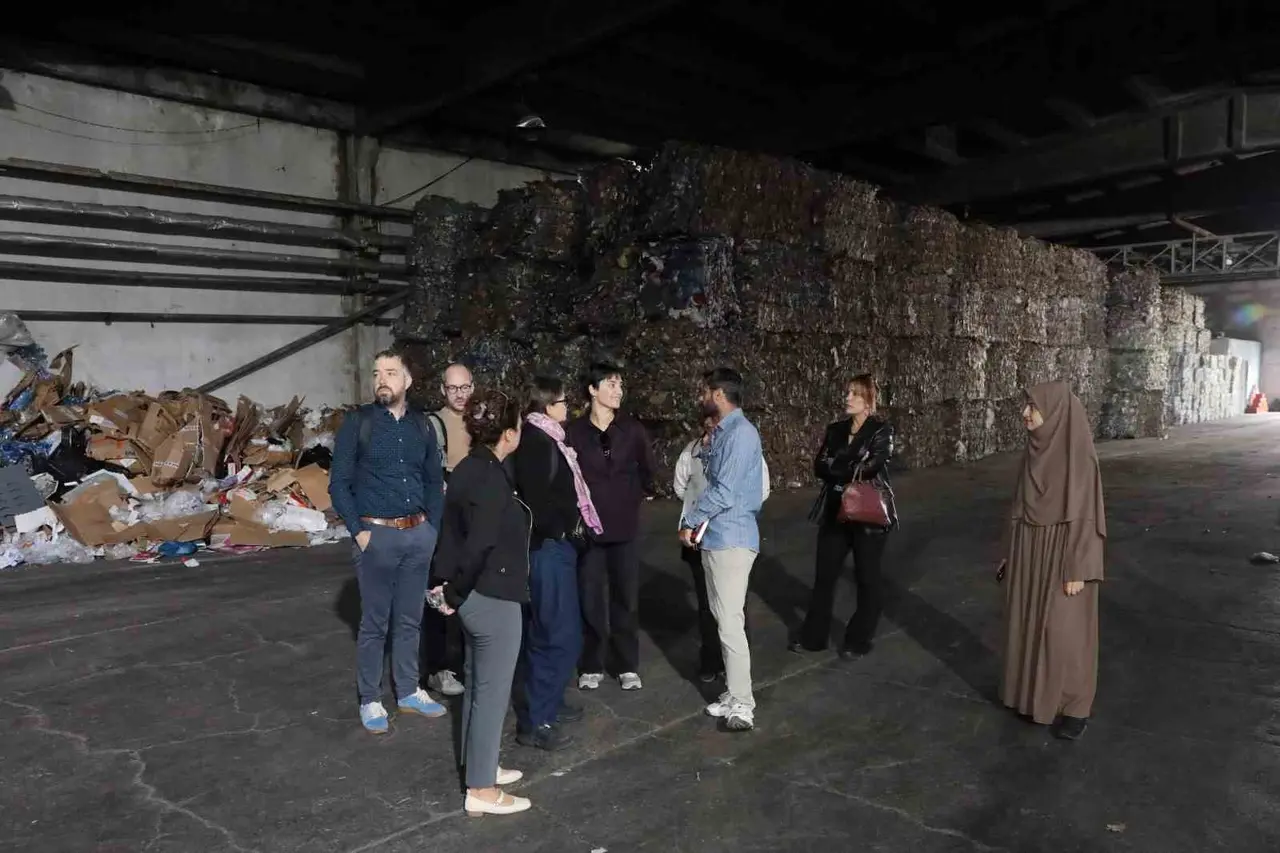 Rennes Belediyesi teknik heyetinden Diyarbakır’da atık yönetimi incelemesi