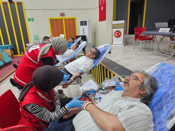 Ağrı’da  "Kan Ver, Can Ver" kampanyası düzenlendi
