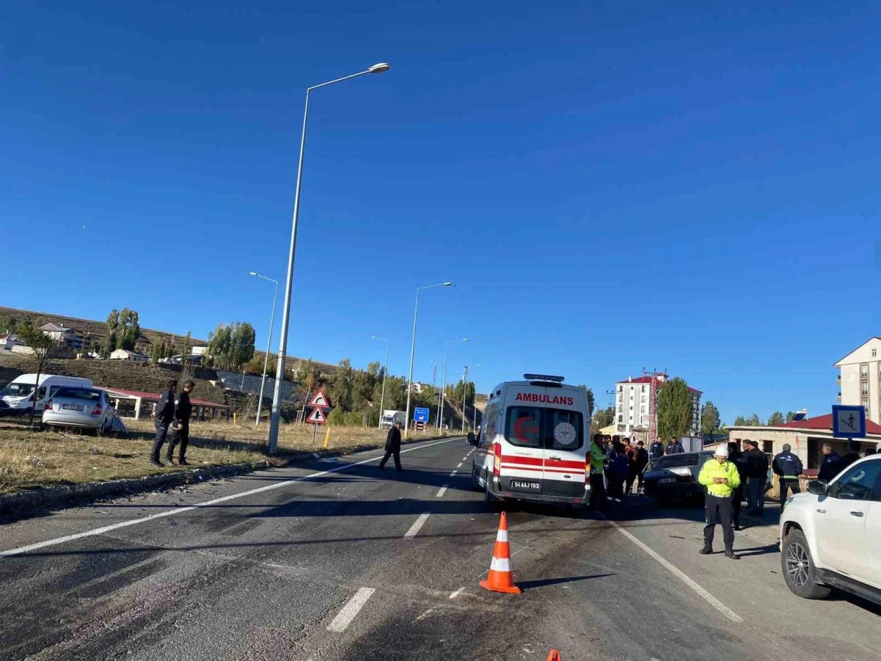 Ağrı’da trafik kazası: 3 yaralı
