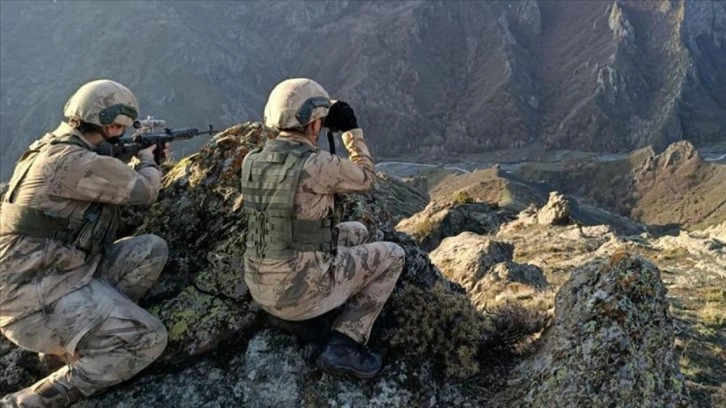 Ağrı Dağı'nda terör örgütüne ait 2 mağarada yaşam malzemesi ele geçirildi