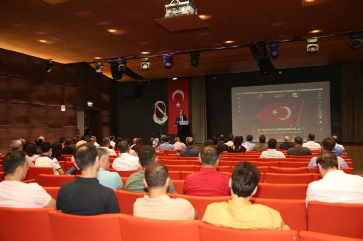 AGÜ’de 15 Temmuz Demokrasi ve Milli Birlik Günü Programı
