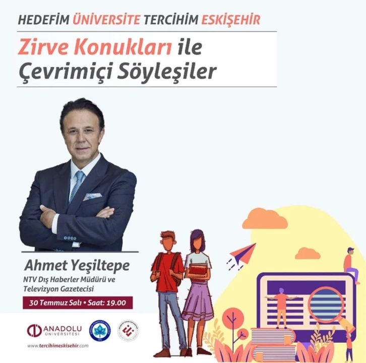 Ahmet Yeşiltepe “Tercihim Eskişehir” platformunda Eskişehir’i ve öğrencilik yıllarını anlattı
