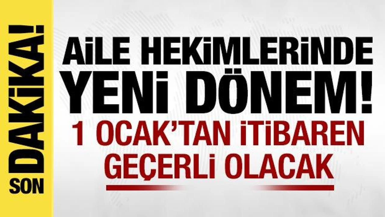 Aile hekimlerinde yeni dönem: Tetkik isteyebilecekler!