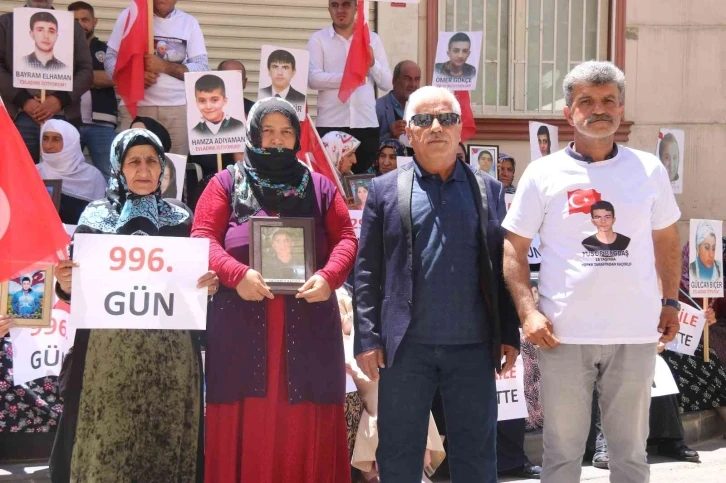 Ailelerin kararlı duruşuyla evlat nöbetine 292. aile katıldı
