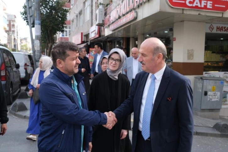 AK Parti adayları, Bağcılar’da sokak sokak seçmeni dinledi