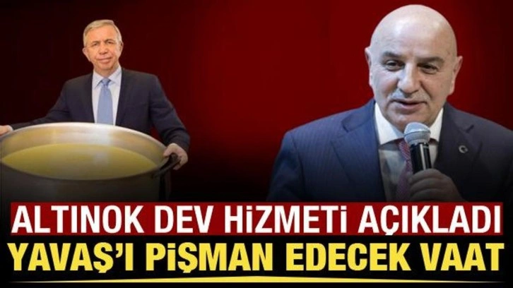 AK Parti Ankara Büyükşehir Belediye Başkan Adayı Turgut Altınok Keçiören’de Konuştu