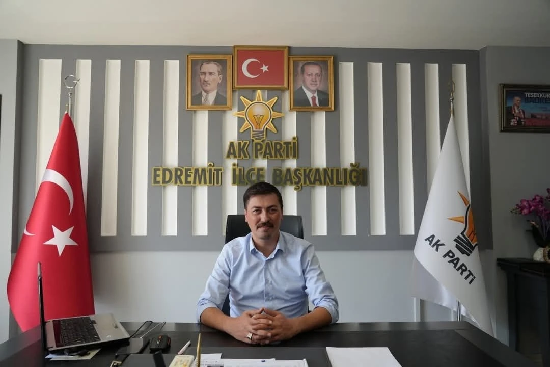 AK Parti Edremit İlçe Başkanı Ertaş’tan su sorunu açıklaması
