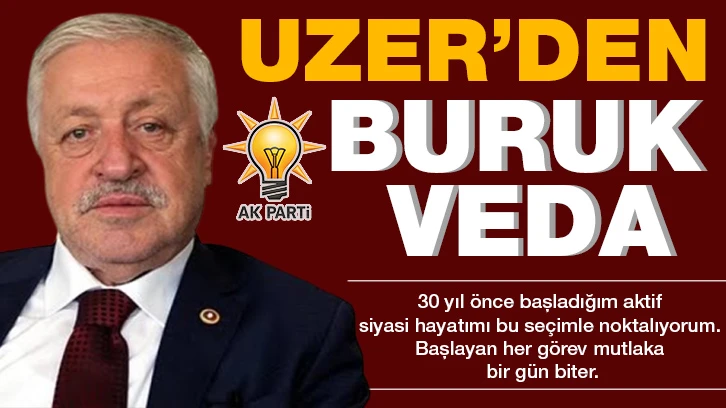 AK Parti Gaziantep’in Ahmet abisi Uzer’den buruk veda mesajı