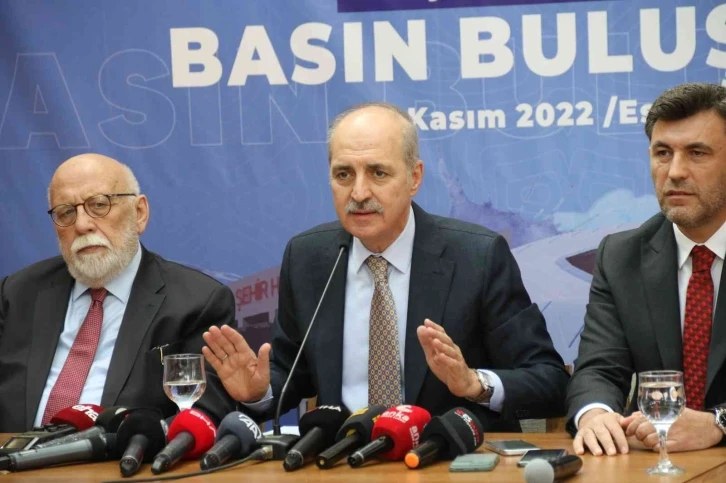 AK Parti Genel Başkanvekili Numan Kurtulmuş’tan önemli açıklamalar;
