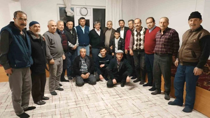 AK Parti Kütahya İl Genel Meclisi Adayları Köylerde Destek Arıyor