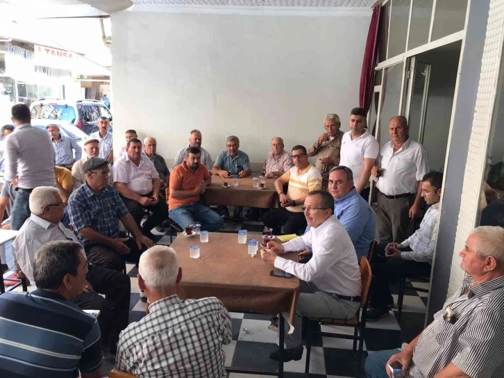 AK Parti’li Aydemir Akhisar ve Alaşehir’de vatandaşlarla buluştu
