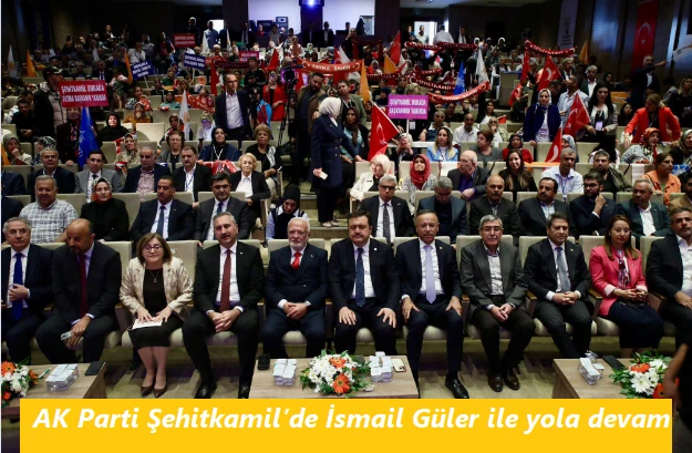 AK Parti Şehitkamil’de İsmail Güler ile yola devam.