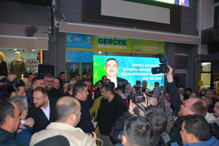 AK Parti Sinop Seçim İrtibat Bürosu Açıldı