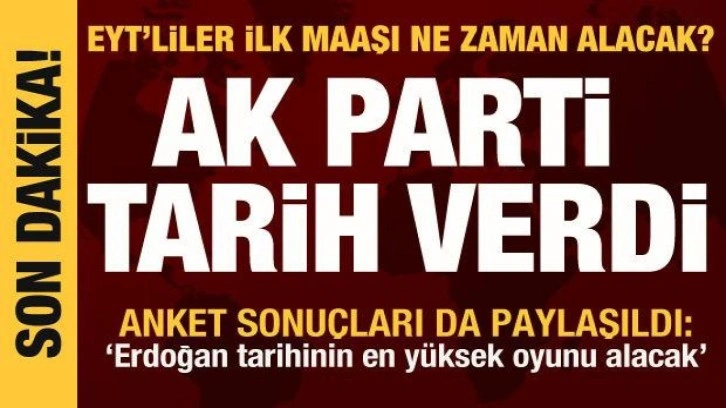 AK Partili Turan, EYT için tarih verdi: İlk maaşlar Mart ayında!