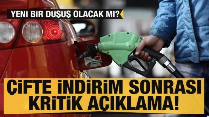 Akaryakıtta çifte indirim sonrası kritik açıklama! Petrol fiyatlarında düşüş sürecek mi?