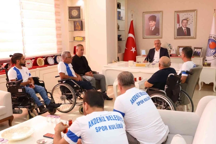 Akdeniz’in engelsiz basketbolcularından başarı sözü
