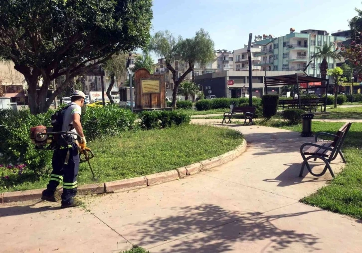 Akdeniz’in park ve yeşil alanları yenileniyor
