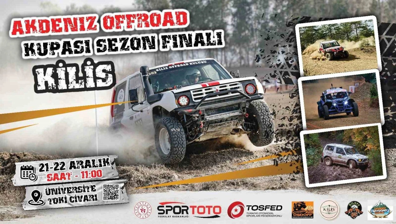 Akdeniz Offroad Kupası sezon finali Kilis’te başlıyor