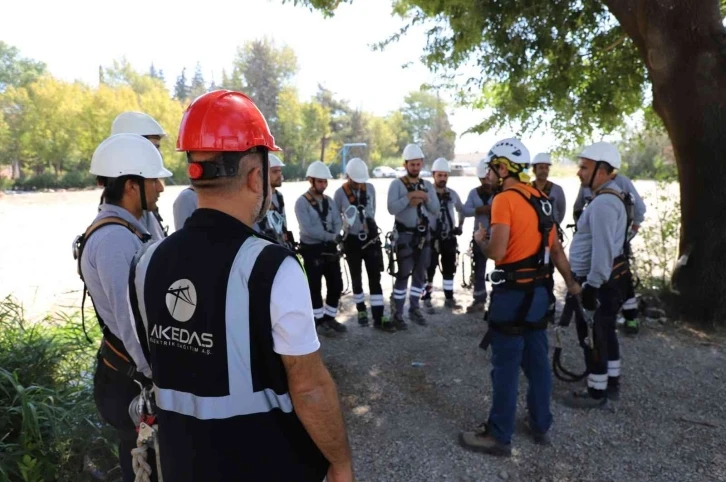 AKEDAŞ’tan hizmet içi eğitimleri
