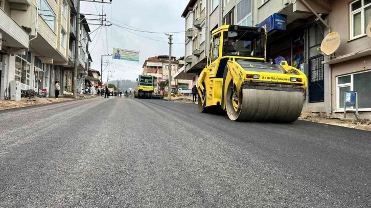 Akmeşe Menderes Caddesine estetik dokunuş
