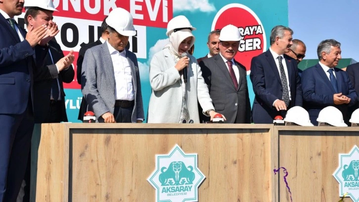 Aksaray Belediyesi Hasta Yakını Konukevi ve Külliyesi'nin temeli atıldı