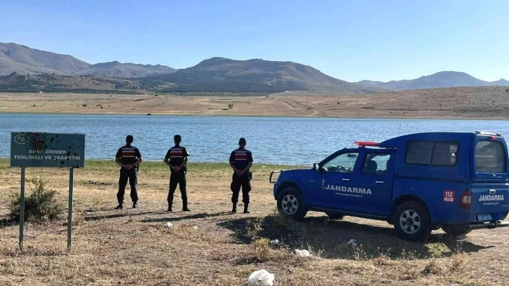 Aksaray’da jandarma boğulmalara karşı teyakkuzda
