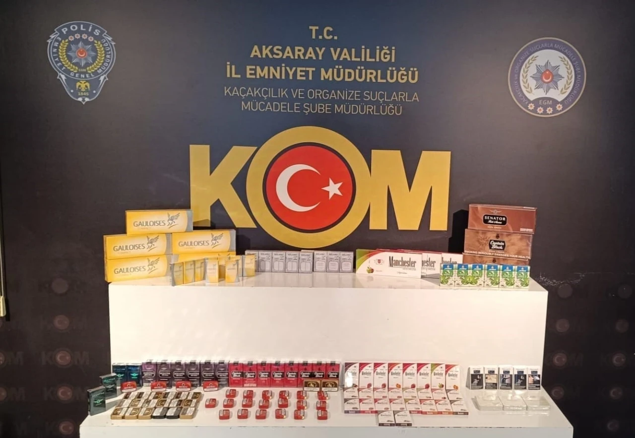 Aksaray’da kaçakçılığa geçit yok
