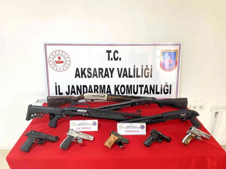 Aksaray jandarmadan düğünlere maganda operasyonu: 5 gözaltı
