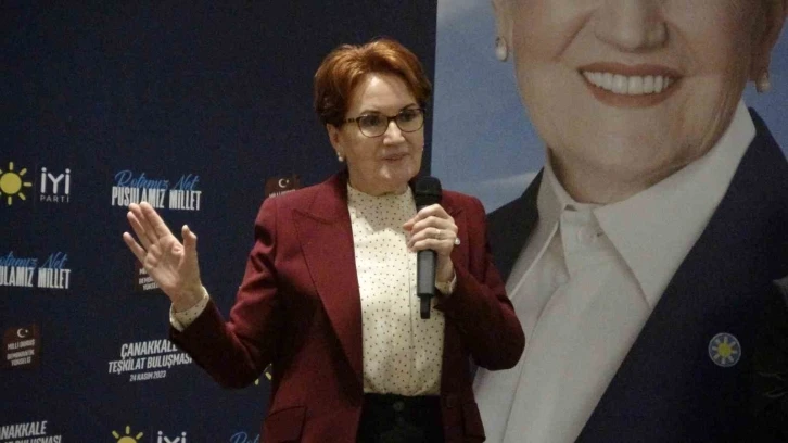 Akşener: "Türkiye’nin her bir sosyal kesiminden insanların bir araya gelerek buluştuğu tek parti İYİ Parti’dir
