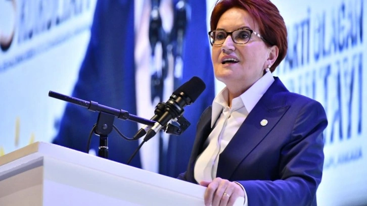 Akşener'den seçim açıklaması! Net konuştu! İlk adayını ilan etti