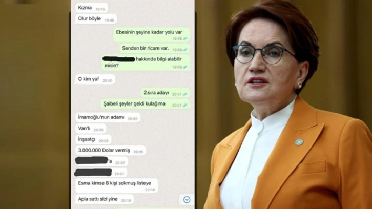 Akşener’in 3 milyon dolara milletvekilliği yaptığı isim ortaya çıktı!