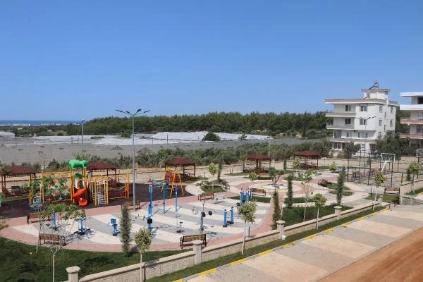 Alanya Belediyesi'nden Payallar'a yeni park