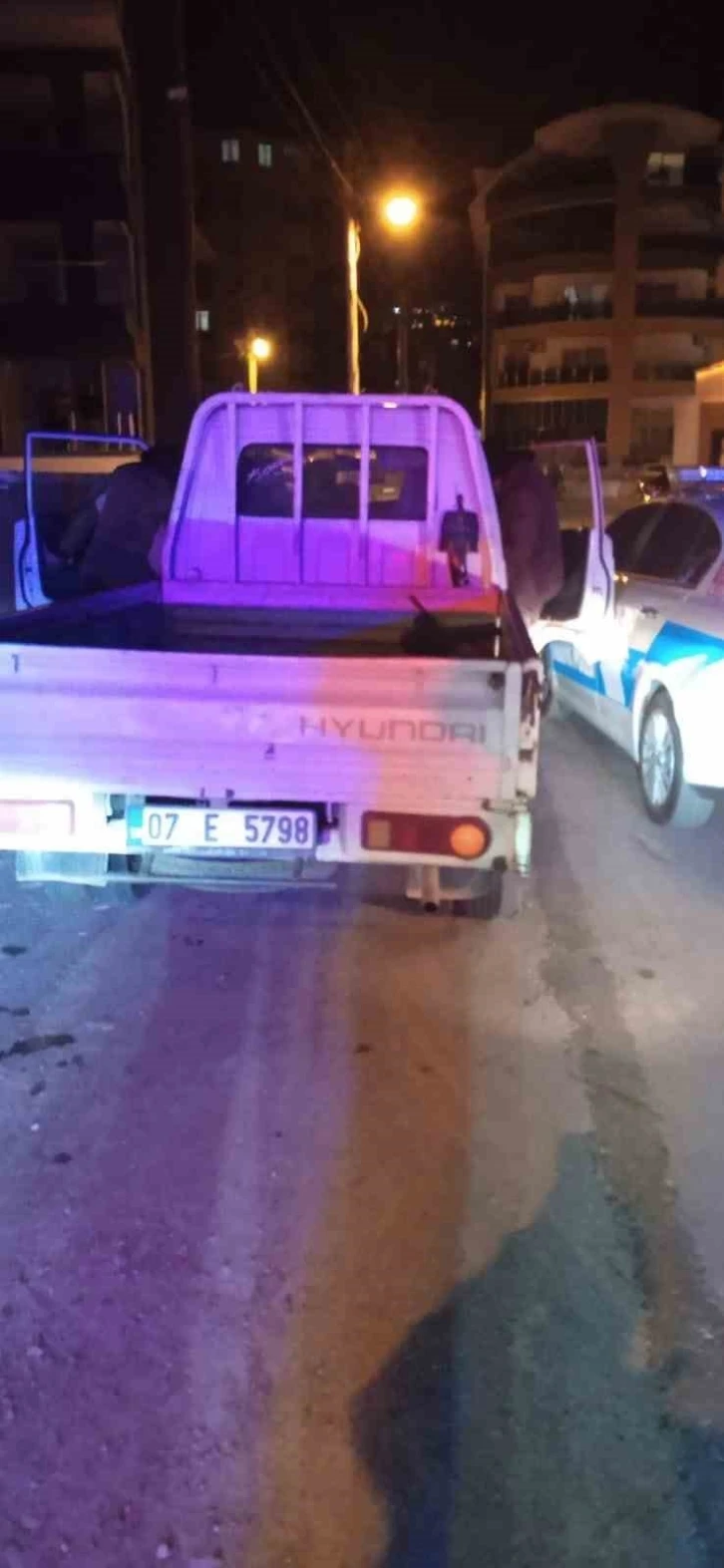 Alanya’da polisi peşine taktı, yakalanınca 80 bin lira ceza aldı
