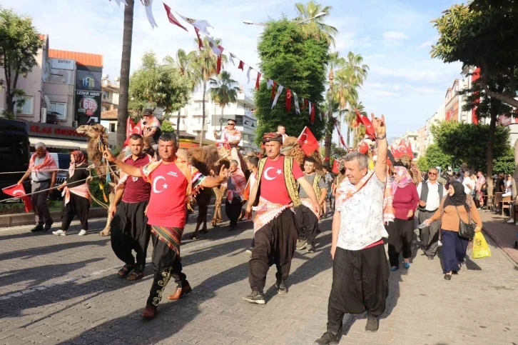 Alanya Turizm ve Sanat Festivali yörük göçüyle başladı
