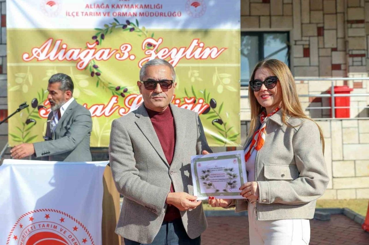 Aliağa’da 3. Zeytin Hasat Şenliği düzenlendi
