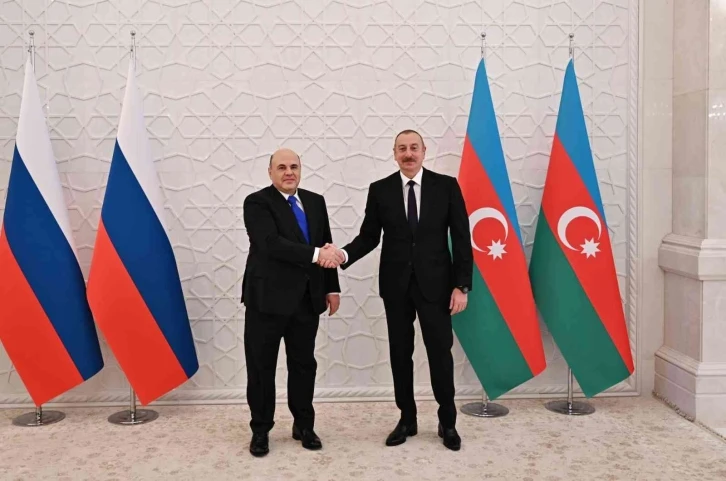 Aliyev, Rusya Başbakanı Mişustin’i kabul etti
